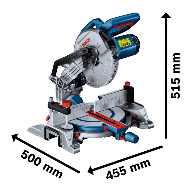 Bosch GCM 216 kapovací a pokosová pila s laserem