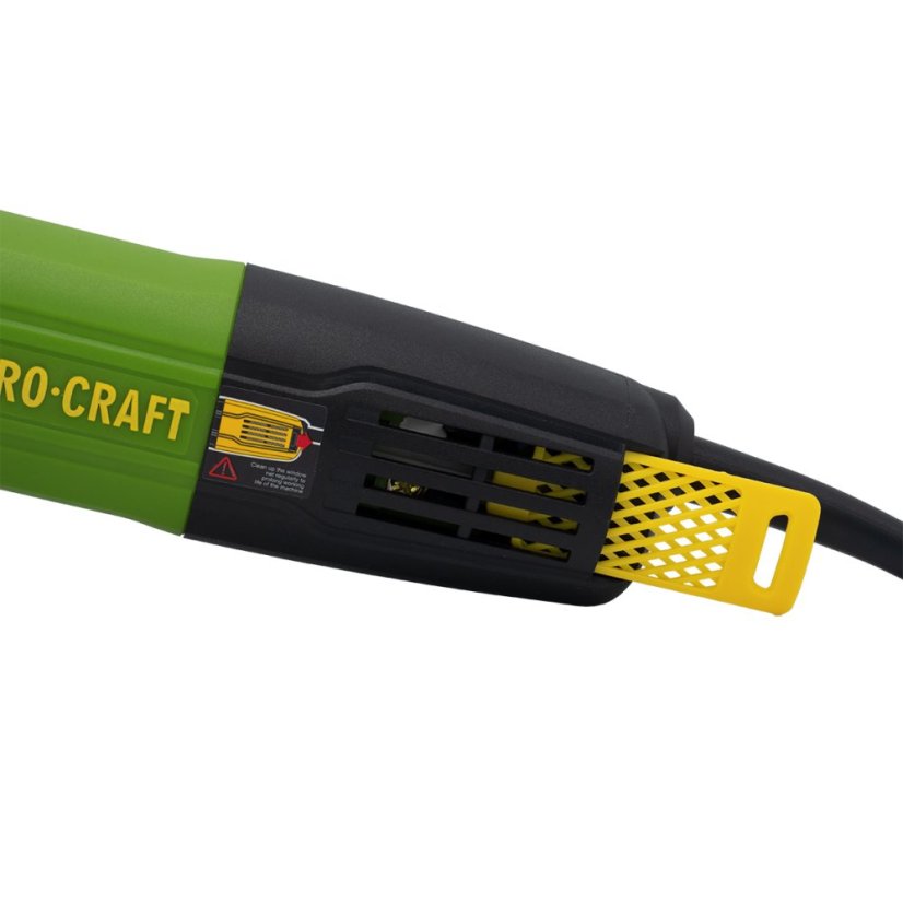 Procraft SPW1050 Bruska úhlová 125mm PW1050 + 10x řezný kotouč, 2x lamelový kotouč