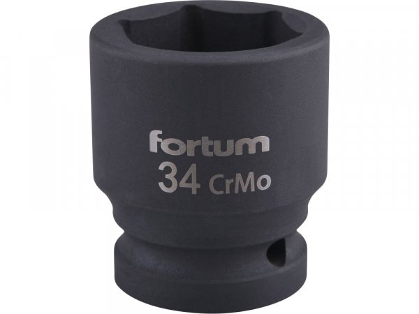 FORTUM 4703034 hlavice nástrčná rázová 3/4", 34mm, L 57mm