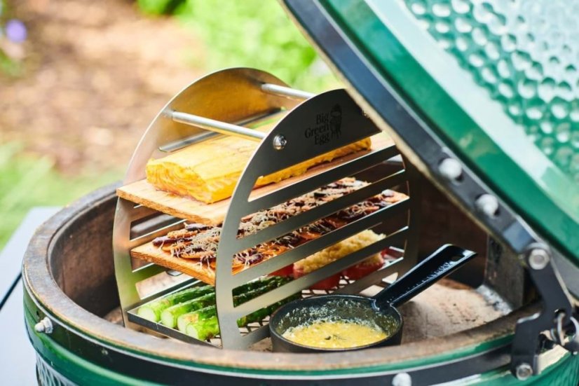 Big Green Egg Nerezový stojan na uzení BGE-250186