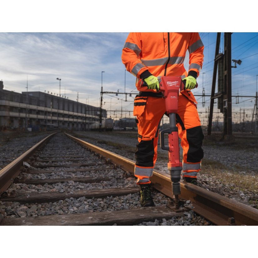 Milwaukee M18 FHIWF1R-0C aku železniční rázový utahovák 1" s pojistným kroužkem bez aku 4933493140
