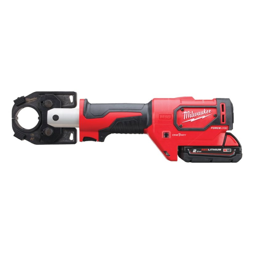 Milwaukee M18 HCCT-201C FORCE LOGIC Hydraulické krimpovací kleště na kabely 53 kN  1x 2Ah 4933451194