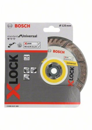 Bosch 2608615166 diamantový kotouč Standard for Universal X-Lock 125 mm