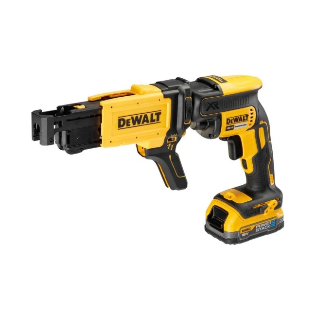Dewalt DCF620E1K aku sádrokatonářský šroubovák 18V 1,7 Ah
