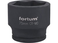 FORTUM 4703075 hlavice nástrčná rázová 3/4", 75mm, L 90mm