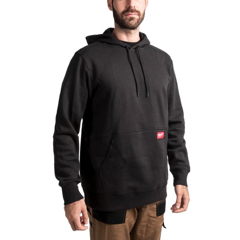 Milwaukee WH MW BL XL pracovní mikina s kapucí černá XL 4932493119