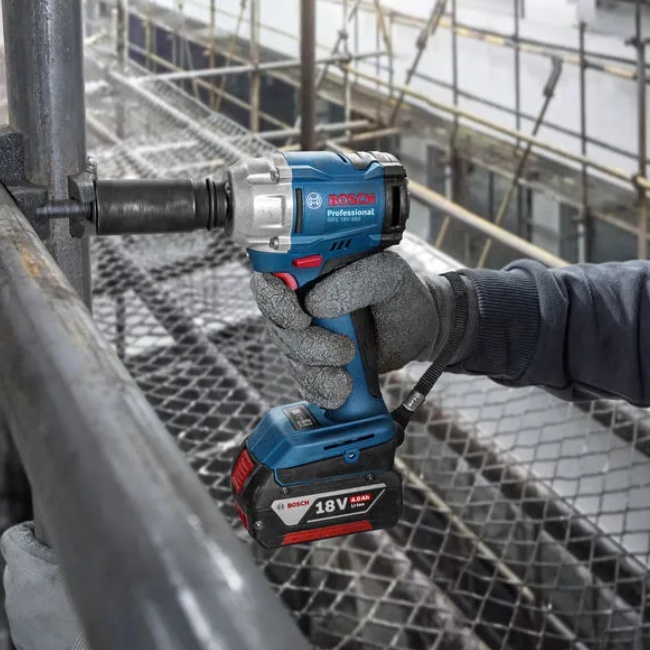 Bosch GDS 18V-350 aku rázový utahovák 1/2" 350 Nm 18V bez aku 06019M5020