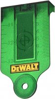 DeWalt DE0730G terčík zvýrazňovací s magnetem pro lasery zelený