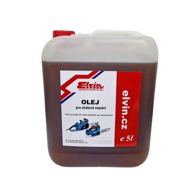 Elvin olej minerální na mazání řetězu 5l