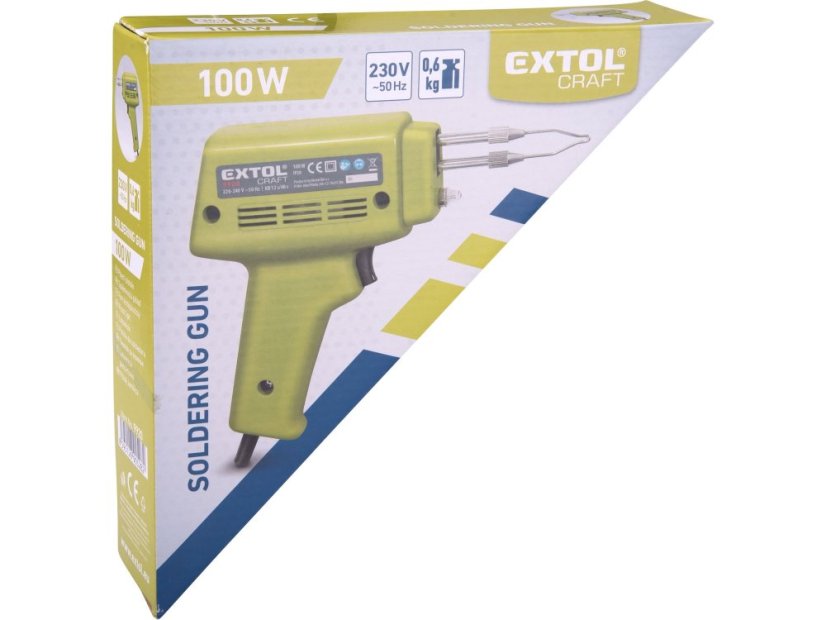 EXTOL CRAFT 9920 pistole pájecí transformátorová, 100W