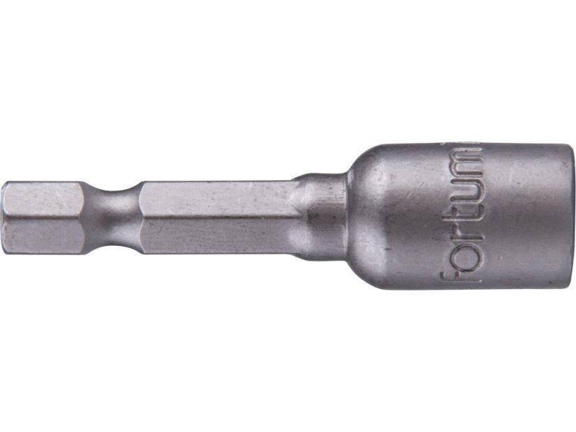 FORTUM 4741607 klíč nástrčný magnetický 1/4" stopka, 7x48mm, CrV