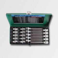 HONITON H4020  Sada 1/2 " hlavic TORX prodloužené 20dílů