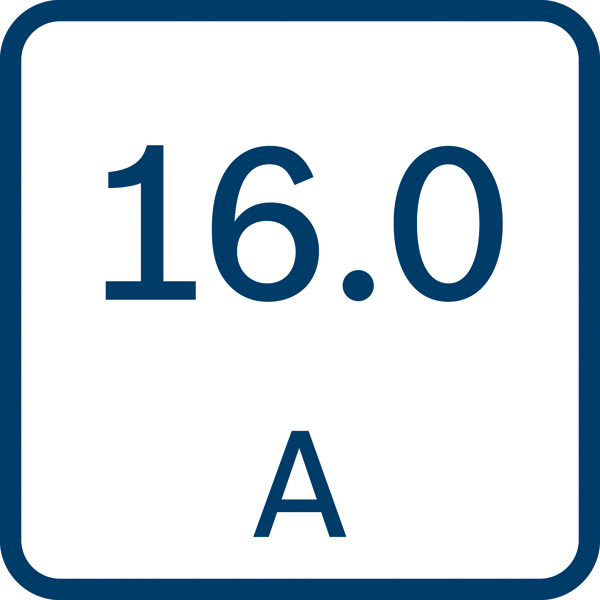 Nabíjecí proud 16A.