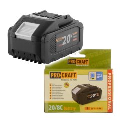 Procraft 20/8C aku baterie Li-Ion 20 V 8Ah USB-C