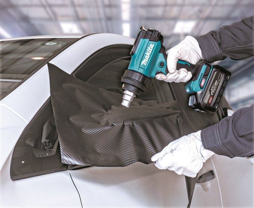Makita HG001GZ aku horkovzdušná pistole s regulací, Li-ion XGT 40V, bez aku Z