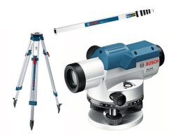 Bosch GOL26D+BT160+GR500 karton optický nivel.