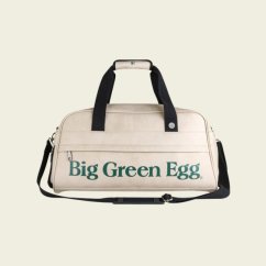Big Green Egg retro sportovní taška béžová