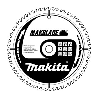 Makita B-08888 pilový kotouč 255x30mm, 48T
