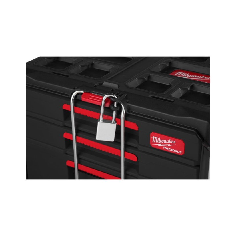 Milwaukee PACKOUT™ box na nářadí se 4 zásuvkami - Packout 2 + 1 Drawer Tool Box 4932493190