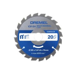 Dremel 2608846430 85x15x20Z kotouč pilový na různé materiály Blueprint (CS600)
