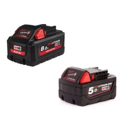 Milwaukee ELVINSETBAT set aku baterií 18V 1x 8 Ah + 1x 5Ah