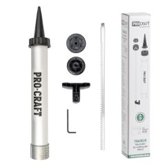Procraft TH60020 alu trubicový zásobník 600ml pro měkké tuby pro aku pistole na tmel PC20bb