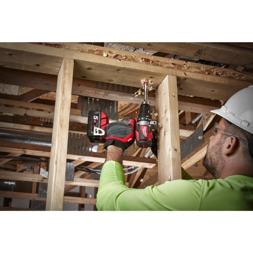 Milwaukee M18 BLDD2-502Xaku vrtací šroubovák 2x4Ah 4933464515