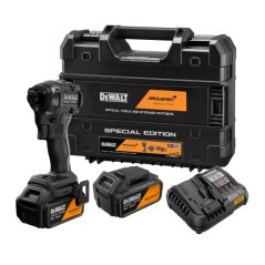 Dewalt DCF86MP2T aku rázový utahovák edice McLaren 1/4" 205 Nm 18V 2x5Ah