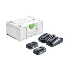Festool 577109 napájecí sada SYS 18V 2x4,0/TCL 6 DUO