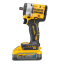 DeWalt DCF921H2T-QW 18V rázový utahovák 1/2" s pojistným kroužkem, 2 x aku POWERSTACK 5.0 Ah