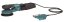 Makita BO003CGZ aku excentrická bruska s regulací 125mm Li-ion XGT 40V bez aku Z
