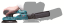 Makita BO002CGZ aku excentrická bruska s regulací 150mm Li-ion XGT 40V bez aku Z