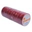 Solight AP01R izolační páska, 15mm x 0,13mm x 10m, červená