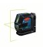 Bosch 0601063W01 GLL 2-15 G + BT 150 křížový laser zelený