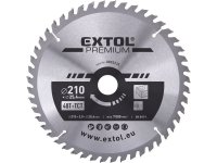 EXTOL PREMIUM 8803235 kotouč pilový s SK plátky, O 210x3,0x25,4mm, 48T