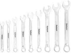 FORTUM 4730202 klíče očkoploché, sada 9ks, 6-19mm