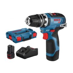 Bosch 06019H3001 GSR 12V-35 FC aku vrtací šroubovák 2x3,0Ah L-Boxx