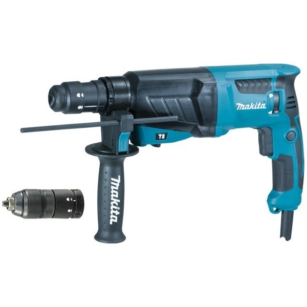 Makita HR2630T kombinované kladivo s výměnným sklíčidlem Makita HR2630T kombinované kladivo s výměnným sklíčidlem