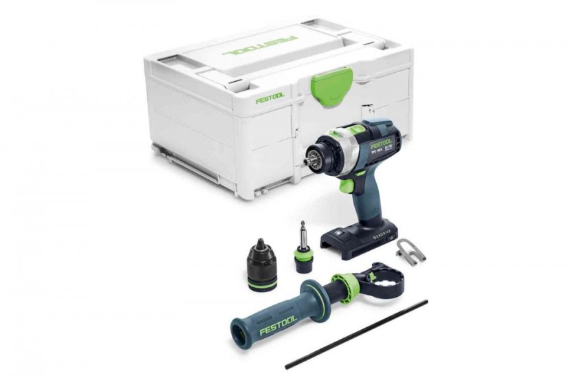 Festool 575604 QUADRIVE TPC 18/4 I-Basic aku příklepový vrtací šroubovák