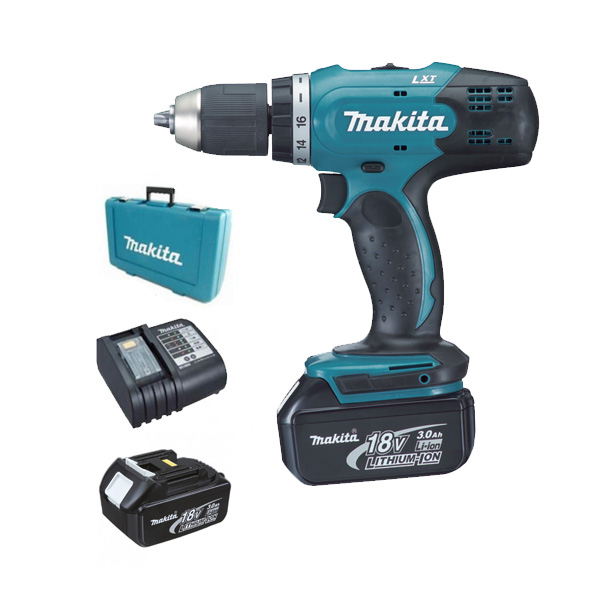 Makita DDF453SFE Aku vrtací šroubovák Li-ion 18V/3,0Ah