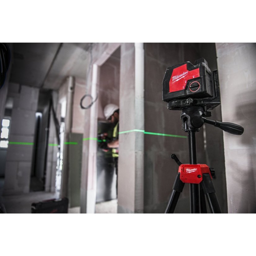 Milwaukee L4 CLL-301C Akumulátorový křížový liniový laser se zeleným paprskem s USB 4933478098