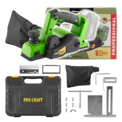 Procraft PE20BLbb aku hoblík 82mm 20 V bez aku