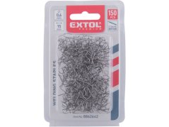 EXTOL PREMIUM 8862642 spony svařovací, 150ks, vlna, ⌀0,6mm, rozteč 15mm