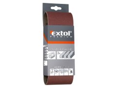 EXTOL PREMIUM 8803532 plátna brusná nekonečný pás, bal. 3ks, 75x533mm, P120