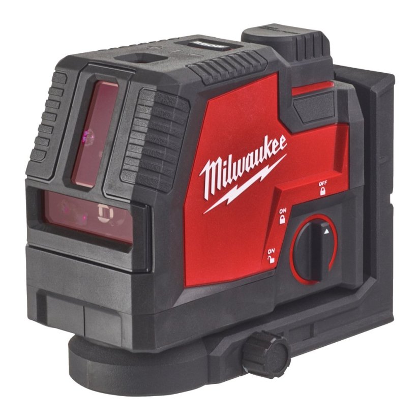 Milwaukee L4 CLLP-301C aku kombinovaný křížový liniovo-bodový laser USB 1x3Ah 4933478099