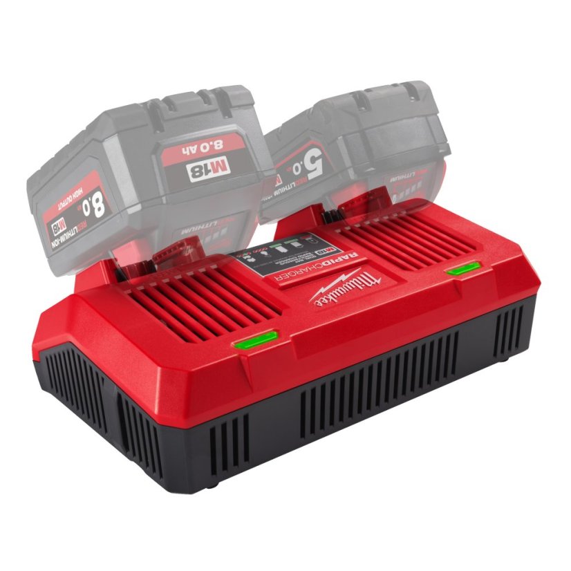 Milwaukee M18 DFC duální rychlonabíječka 18 V 4932472073