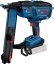 Akumulátorová sešívačka na dřevo Bosch EXTH18V-50M s ergonomickou rukojetí. Akumulátorová sešívačka na dřevo Bosch EXTH18V-50M s ergonomickou rukojetí.