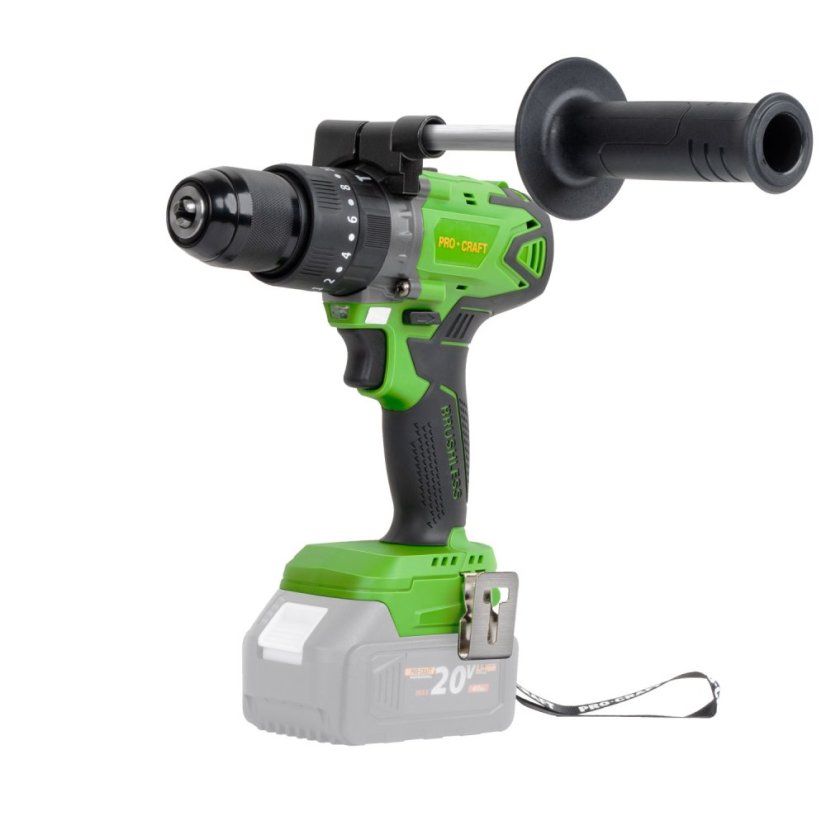 Procraft PA18BL-BB aku vrtací šroubovák s příklepem 20V bez aku