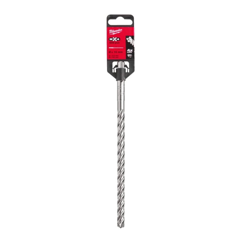 Milwaukee 10x150x210mm vrták SDS-Plus čtyřbřit MX4 4932352027
