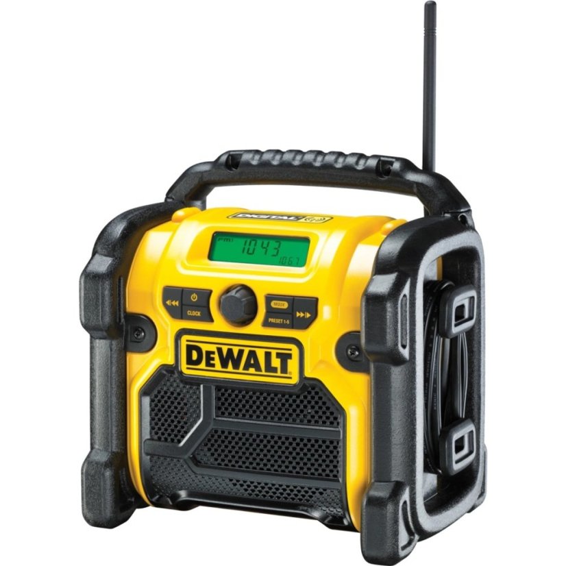 DeWALT DCR020 Aku rádio DAB, FM, USB